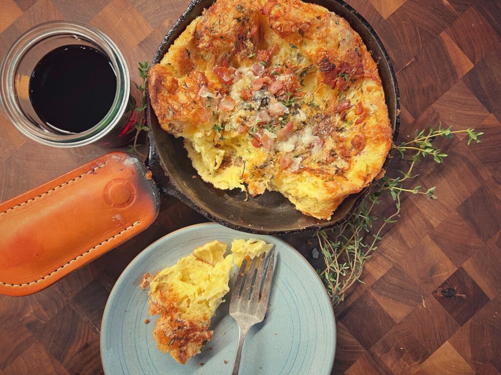 Savory Dutch Baby - Gentleman Farmer Wines
