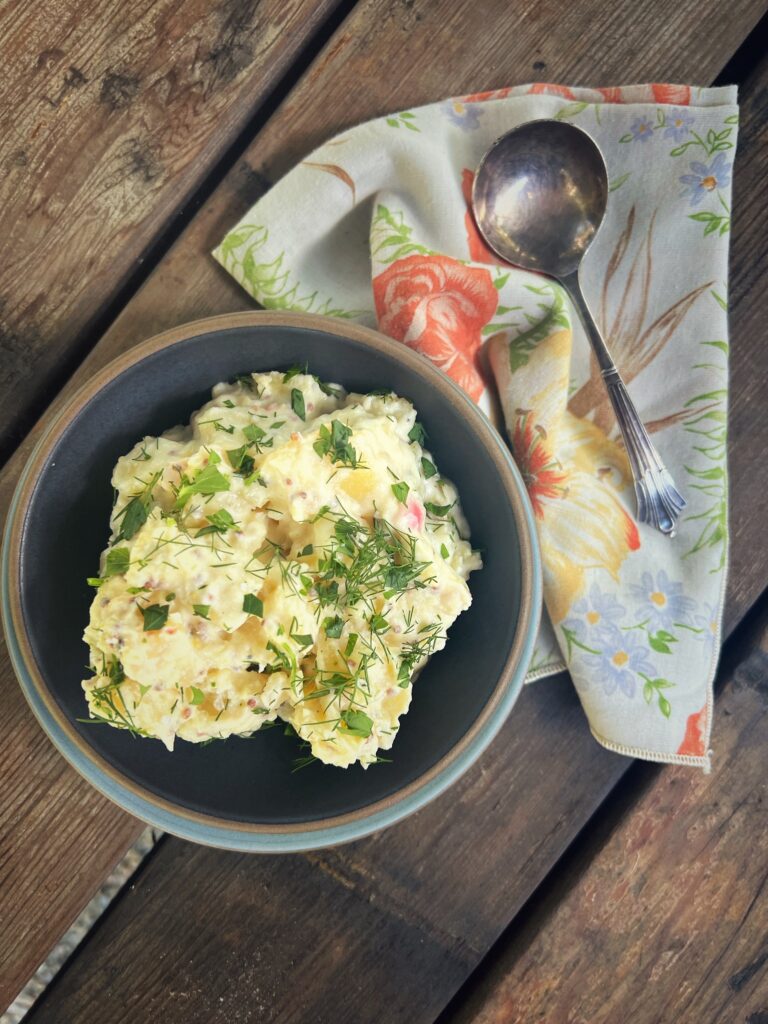 Picnic Potato Salad - Gentleman Farmer Wines