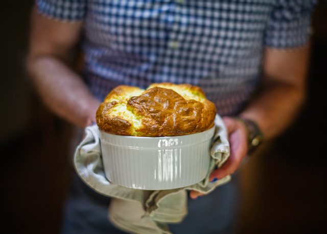 Cheese and Herb Soufflé - Gentleman Farmer Wines