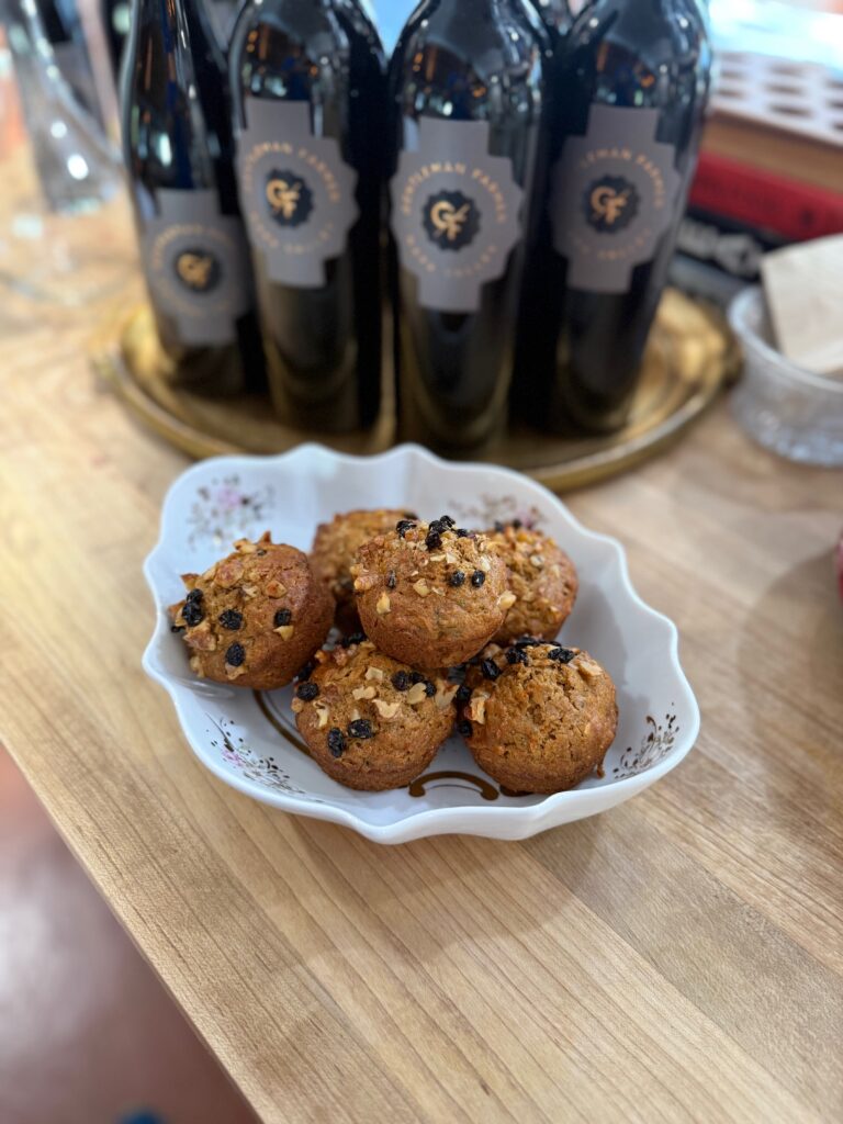 Zucchini Carrot Muffins - Gentleman Farmer Wines