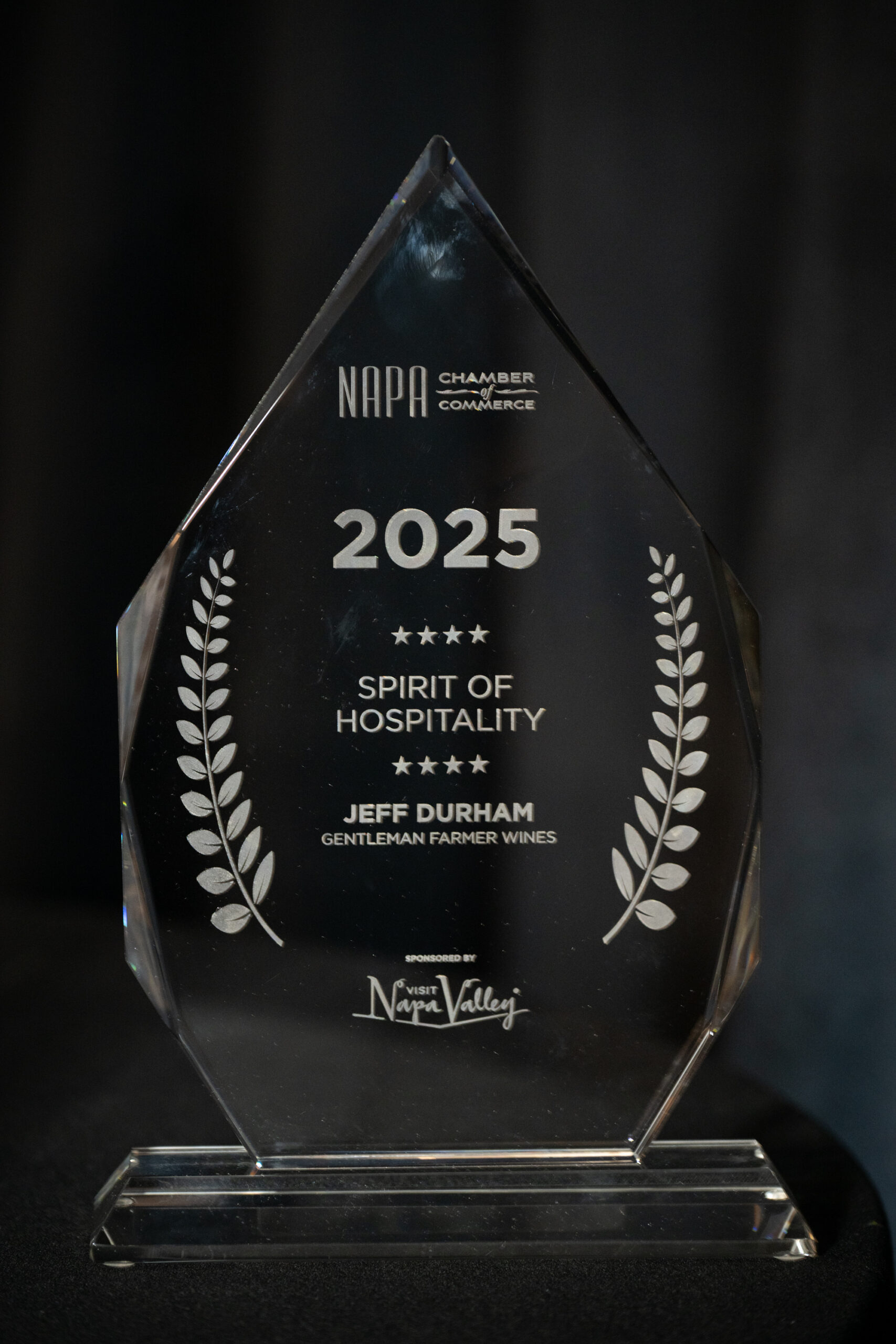 Awards Ceremony Moment